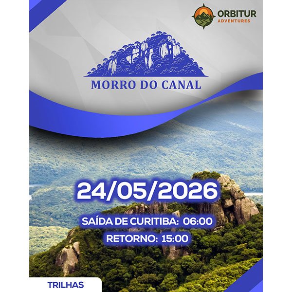 Trilha no Morro do Canal