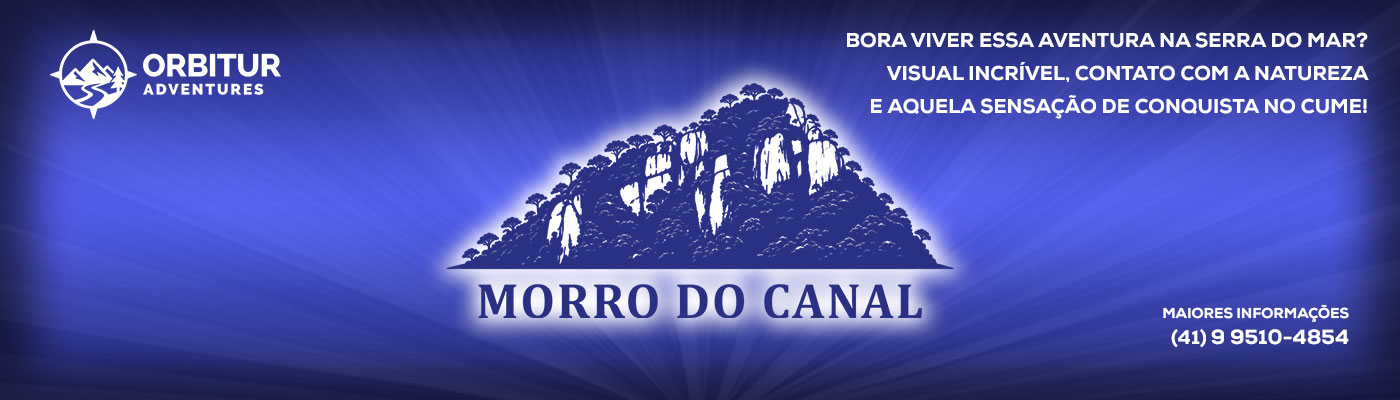 Trilha no Morro do Canal